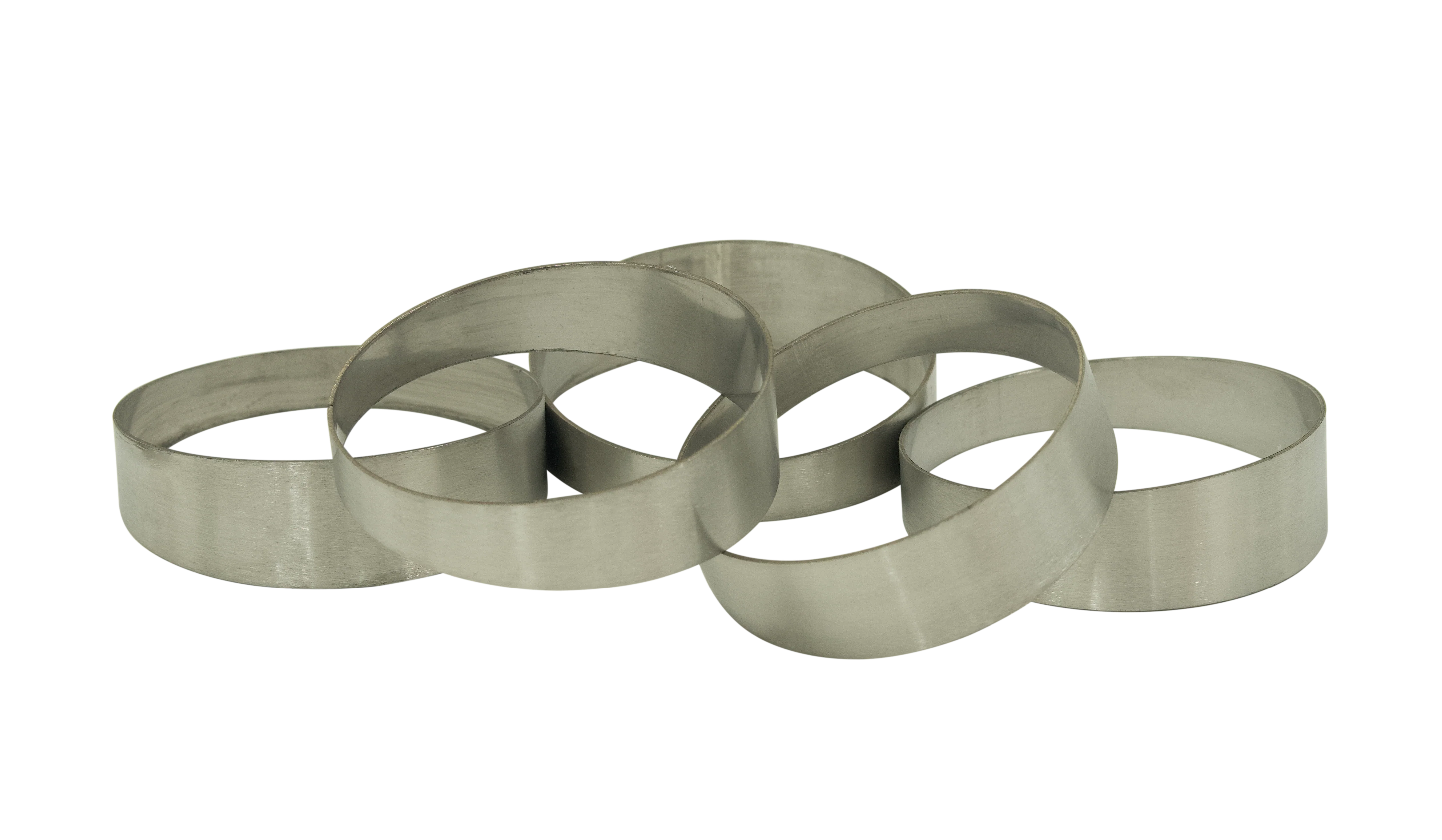 3.5inch Pie Cuts Brushed Stainless Steel 45Deg 1D