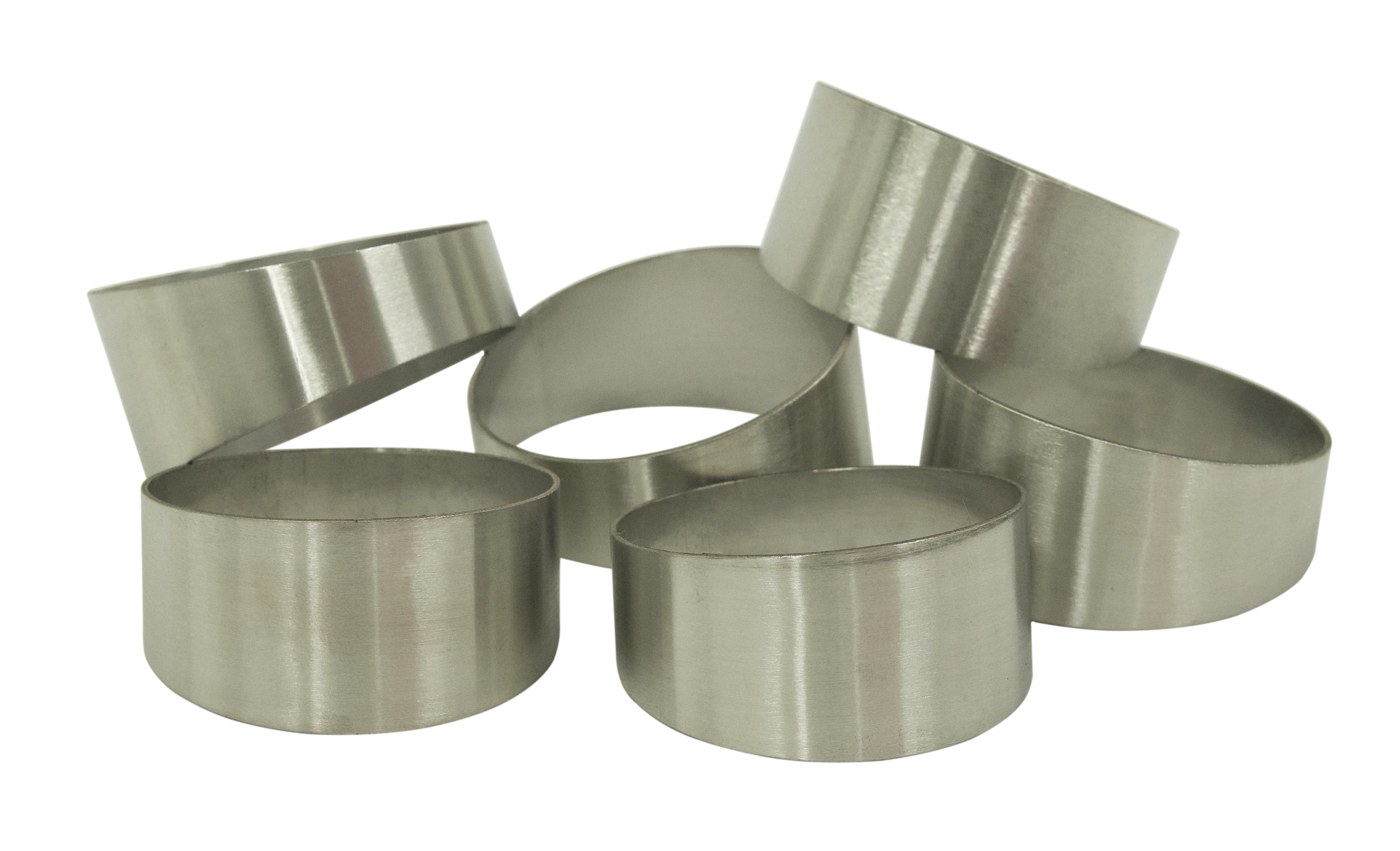 3inch Pie Cuts Brushed Stainless Steel 90' 1.5D