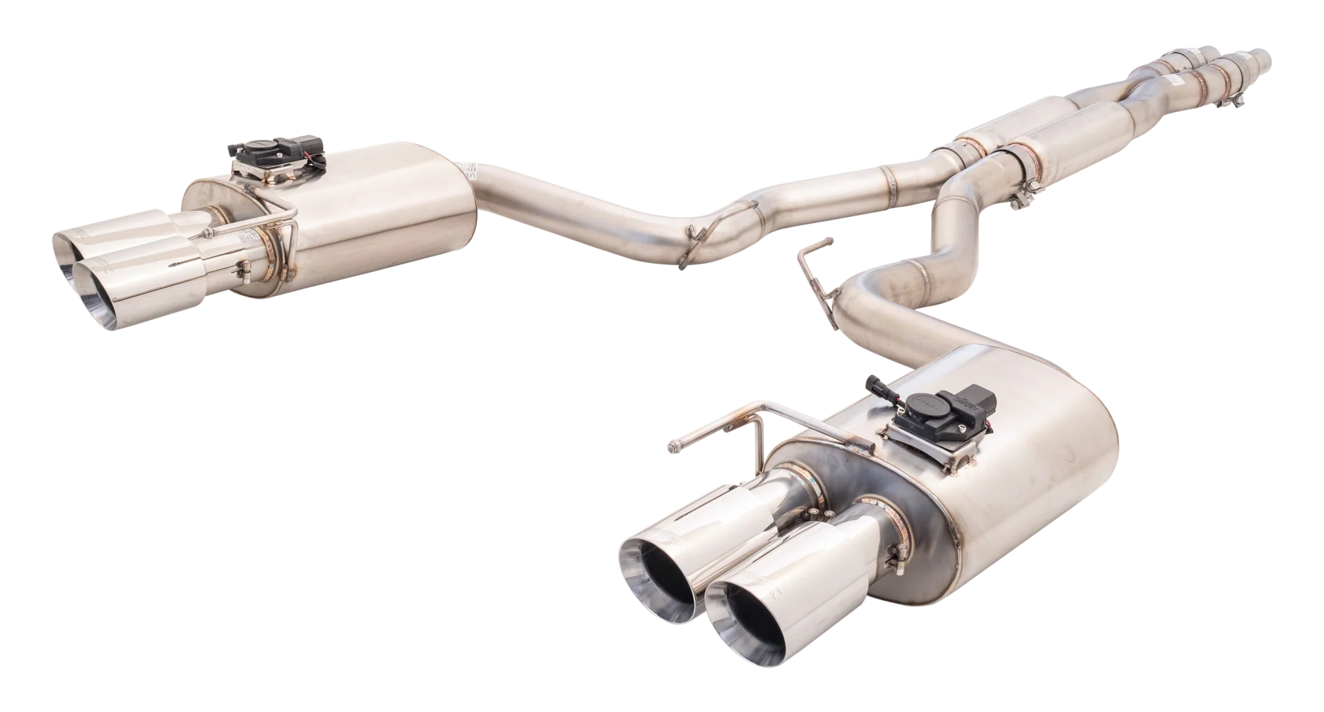 Ford S550 Mustang FN Twin 2.5Inch Varex Valved Cat Back Exhaust - Image 3