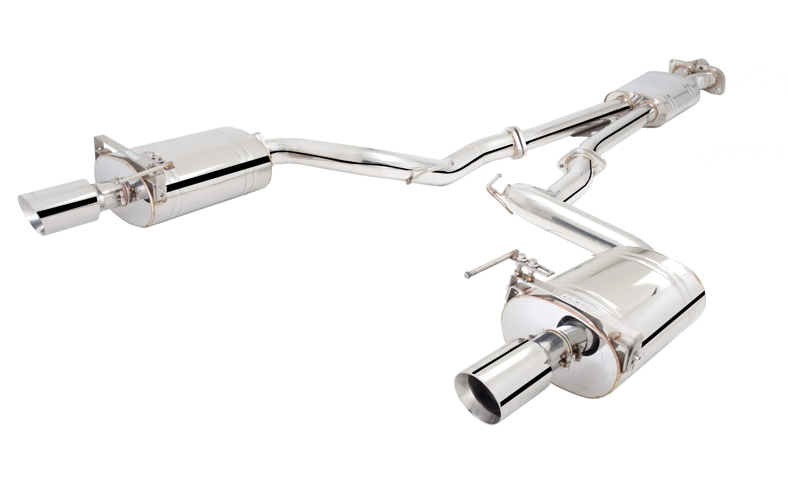 Ford S550 Mustang Twin 2.5Inch Performance Cat Back Exhaust System