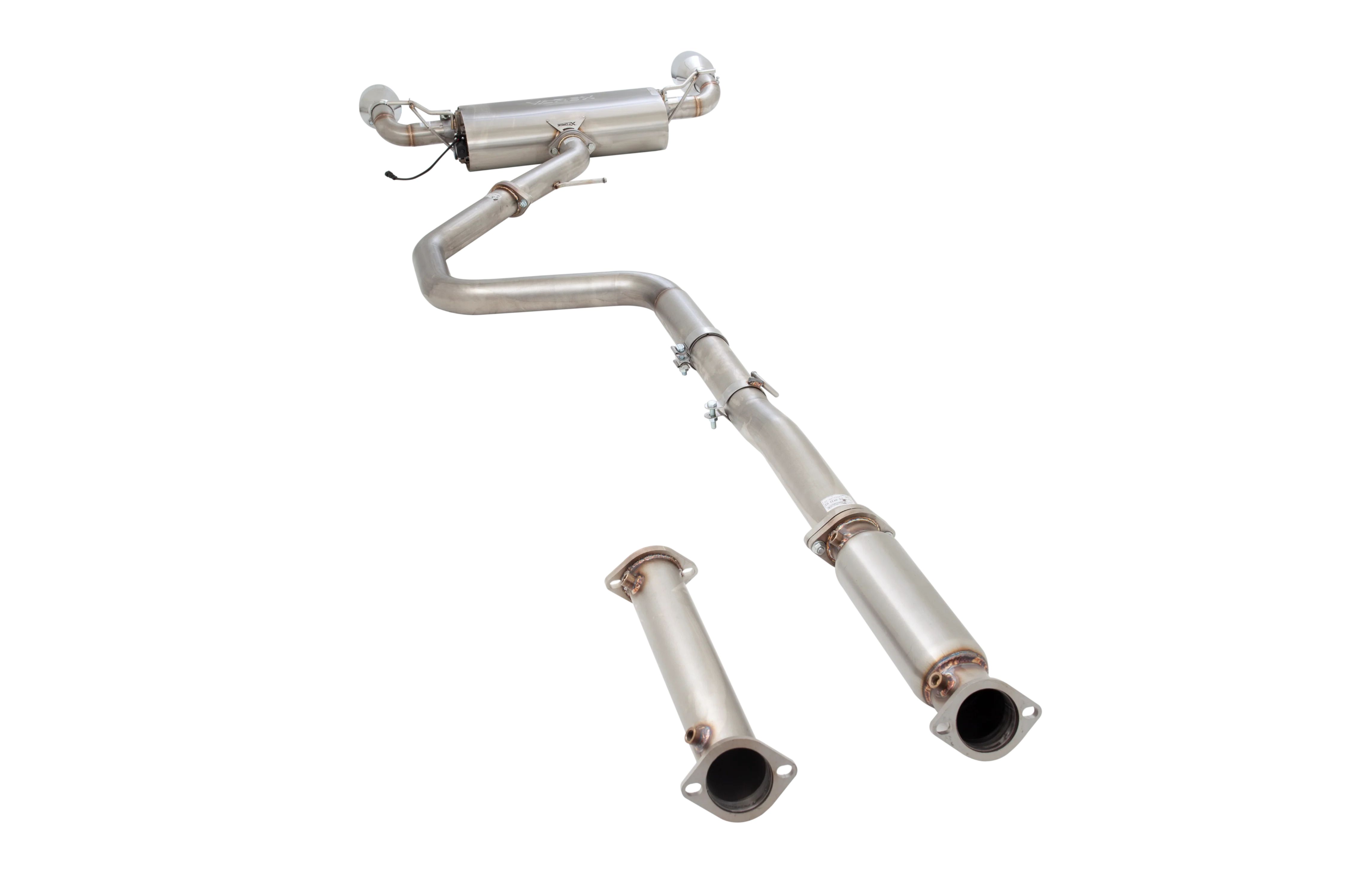 Hyundai Veloster N Varex Valved Cat Back Exhaust System - Image 3