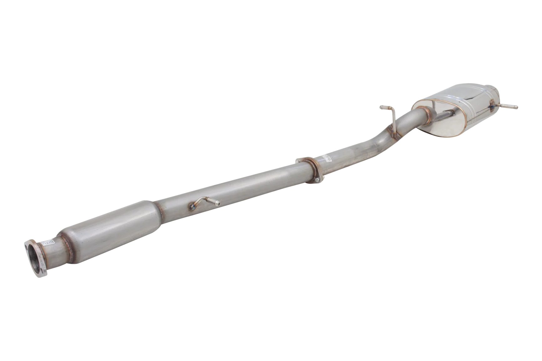 Subaru WRX Cat Back With Oval Single Outlet Muffler - Image 2