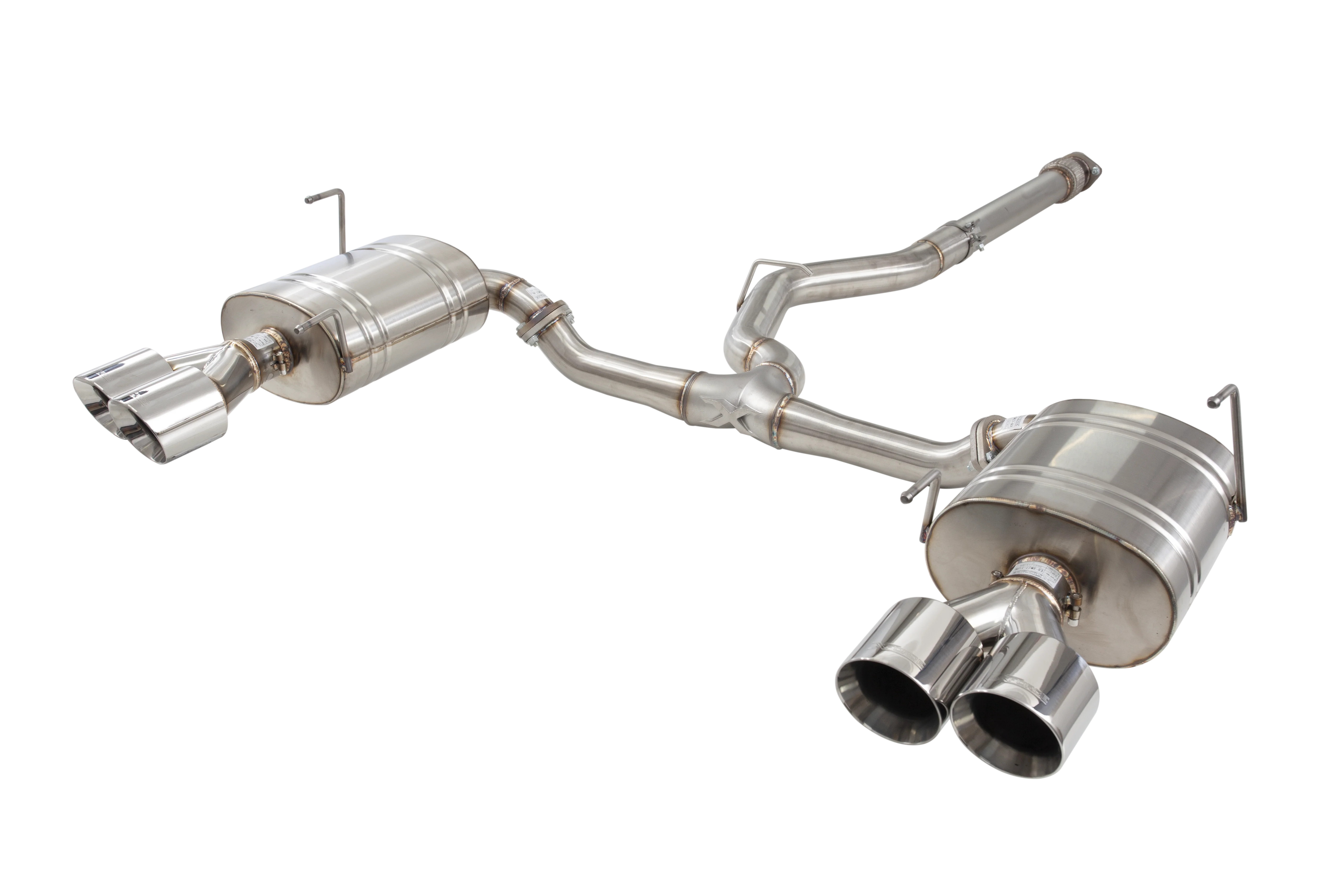 Subaru WRX Sedan VB Cat Back Exhaust System - Image 4