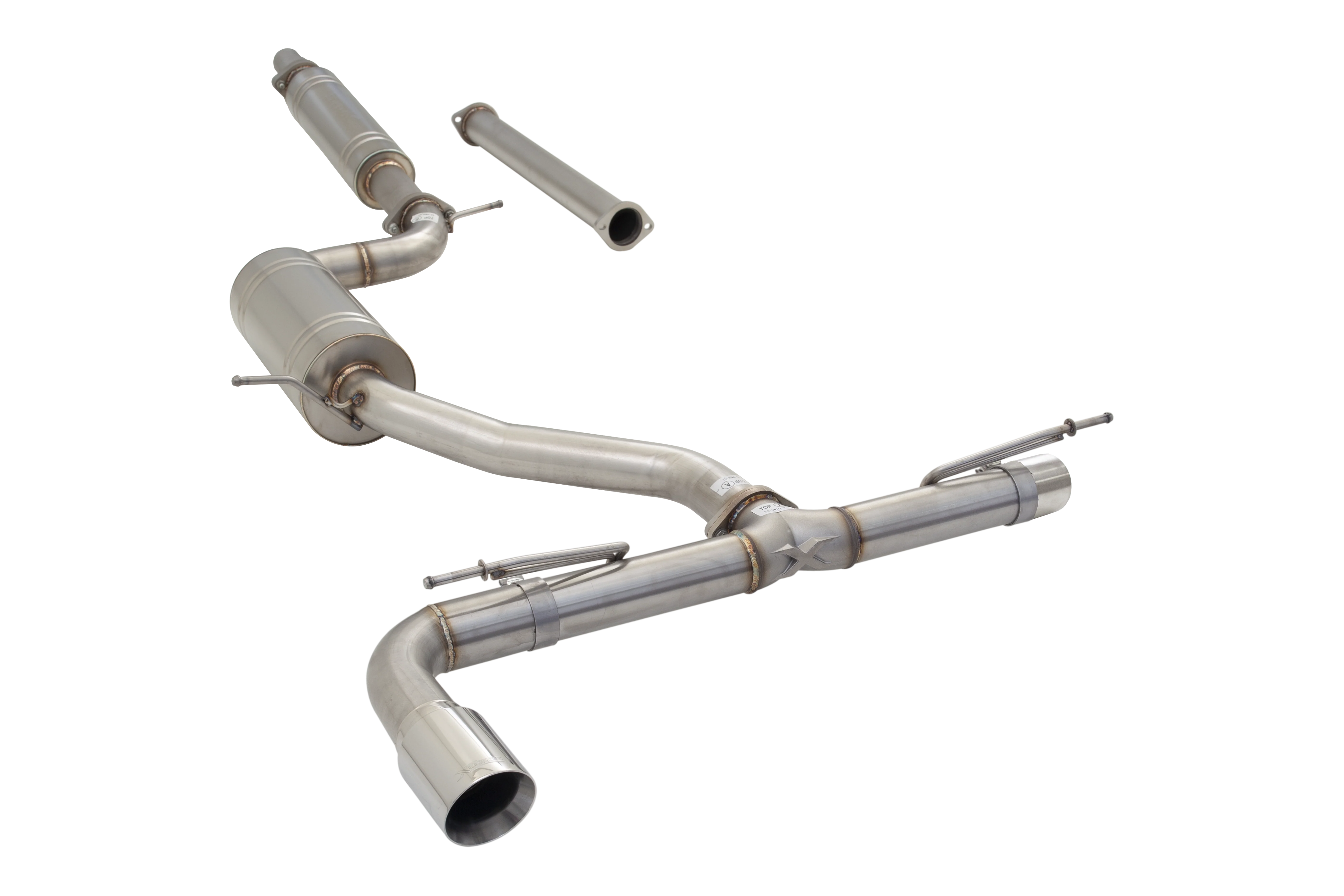 VW GOLF TSI MK7 to MK8 Cat Back Exhaust System - Image 5
